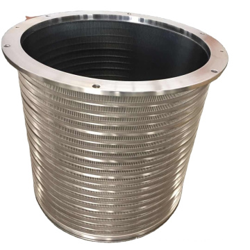 Paper Mill Centrifuge Wedge Wire Screen Basket